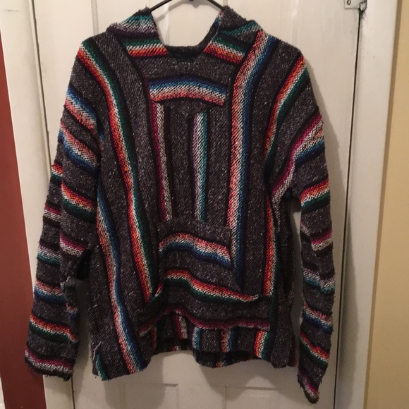Mexican style drug rug. - Picture 1 of 2